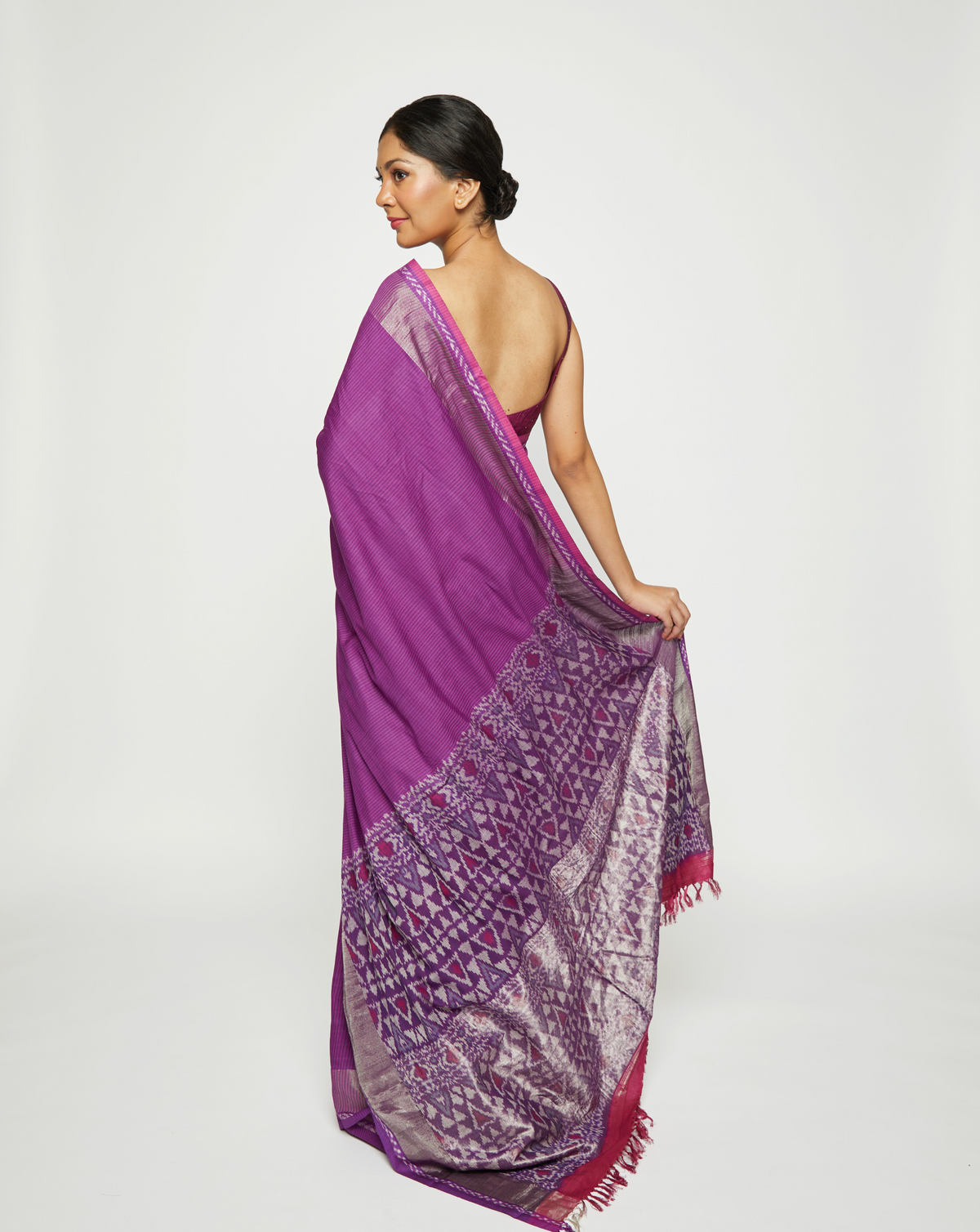 VARNIKA Eri Silk Ikat Saree