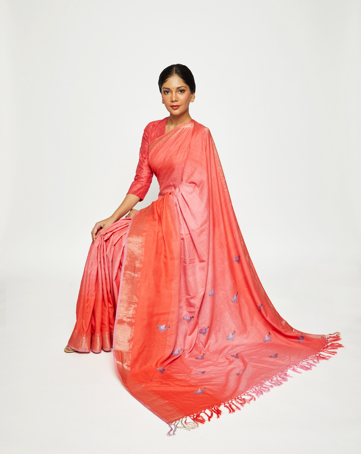 VAISHALI Handwoven  Eri Silk Saree