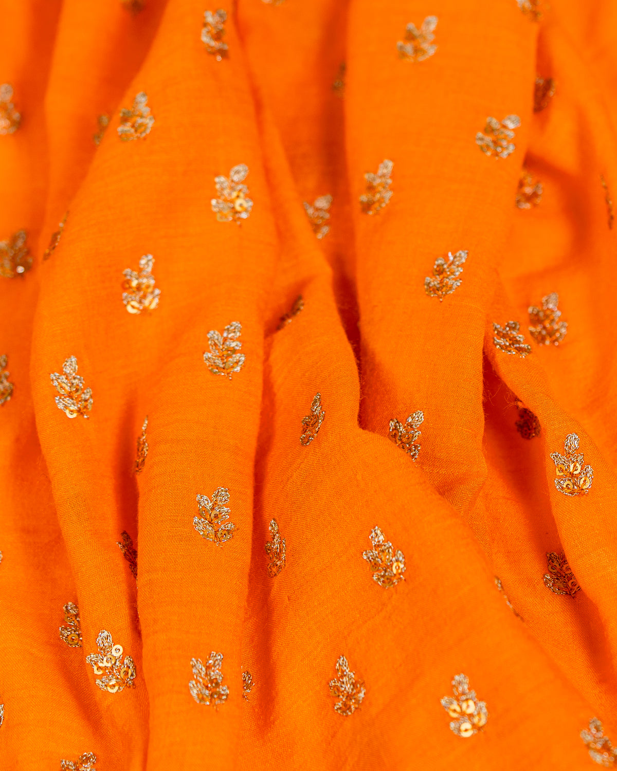 Orange embroidery