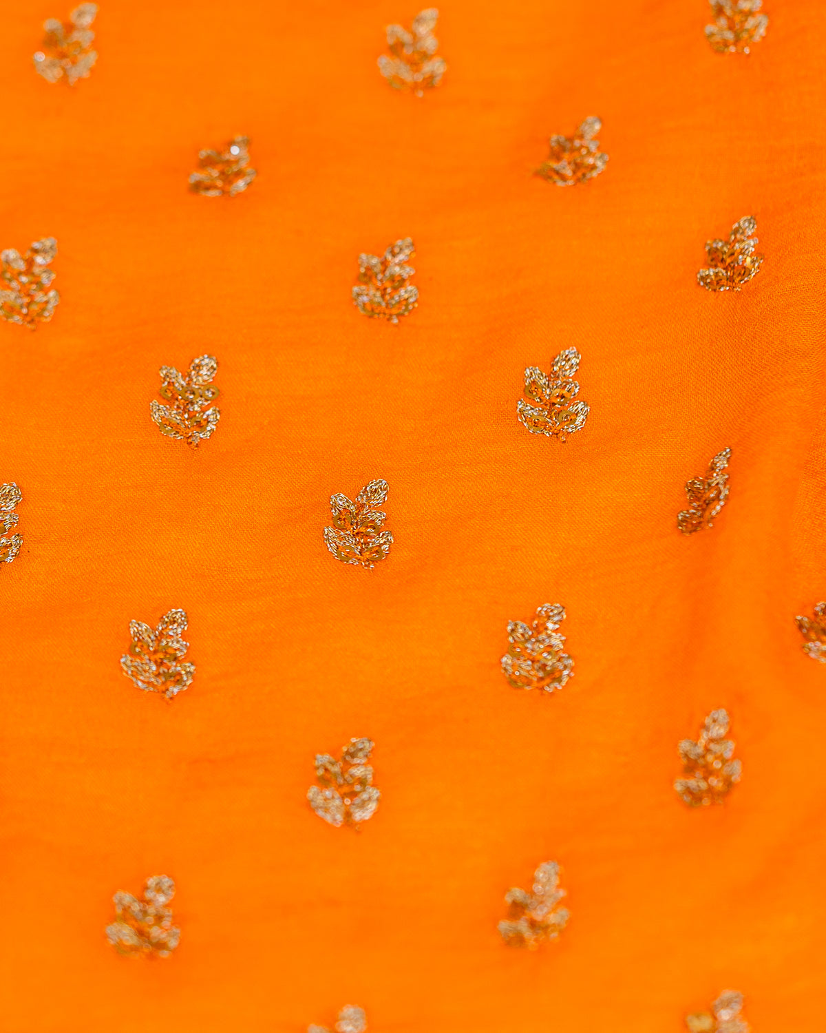 Orange embroidery