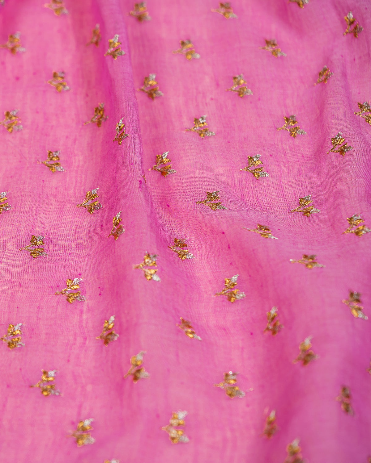 Pink embroidery