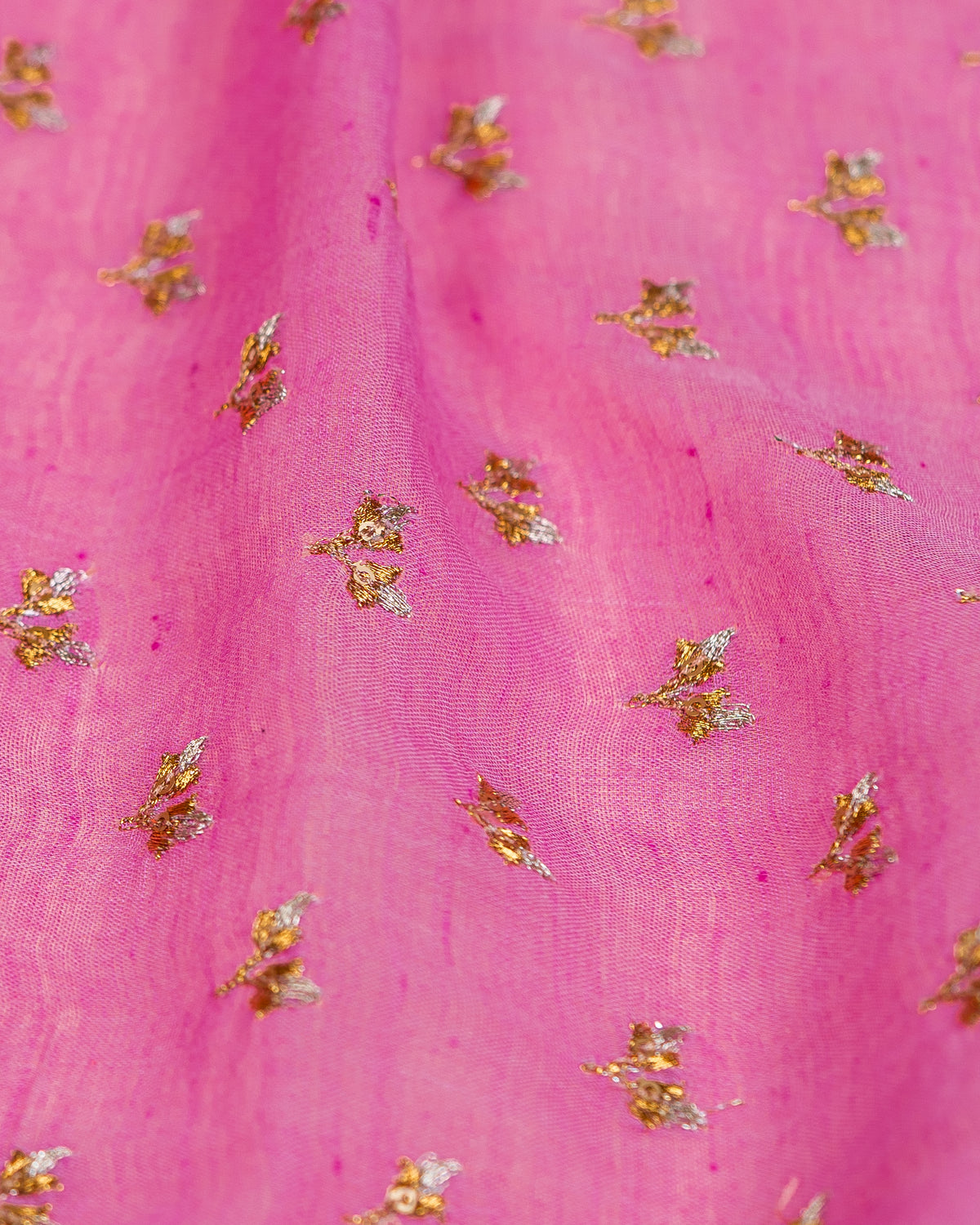 Pink embroidery