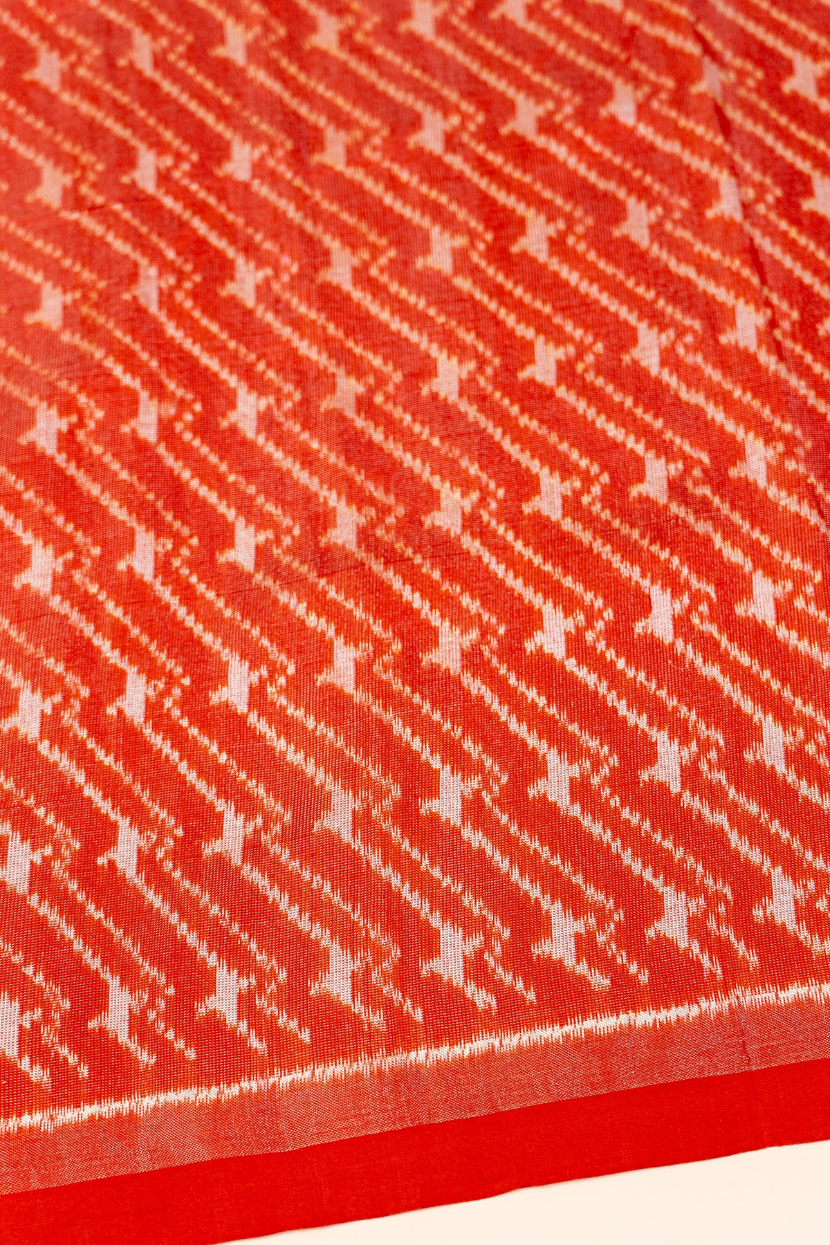 Rich Red Ikat