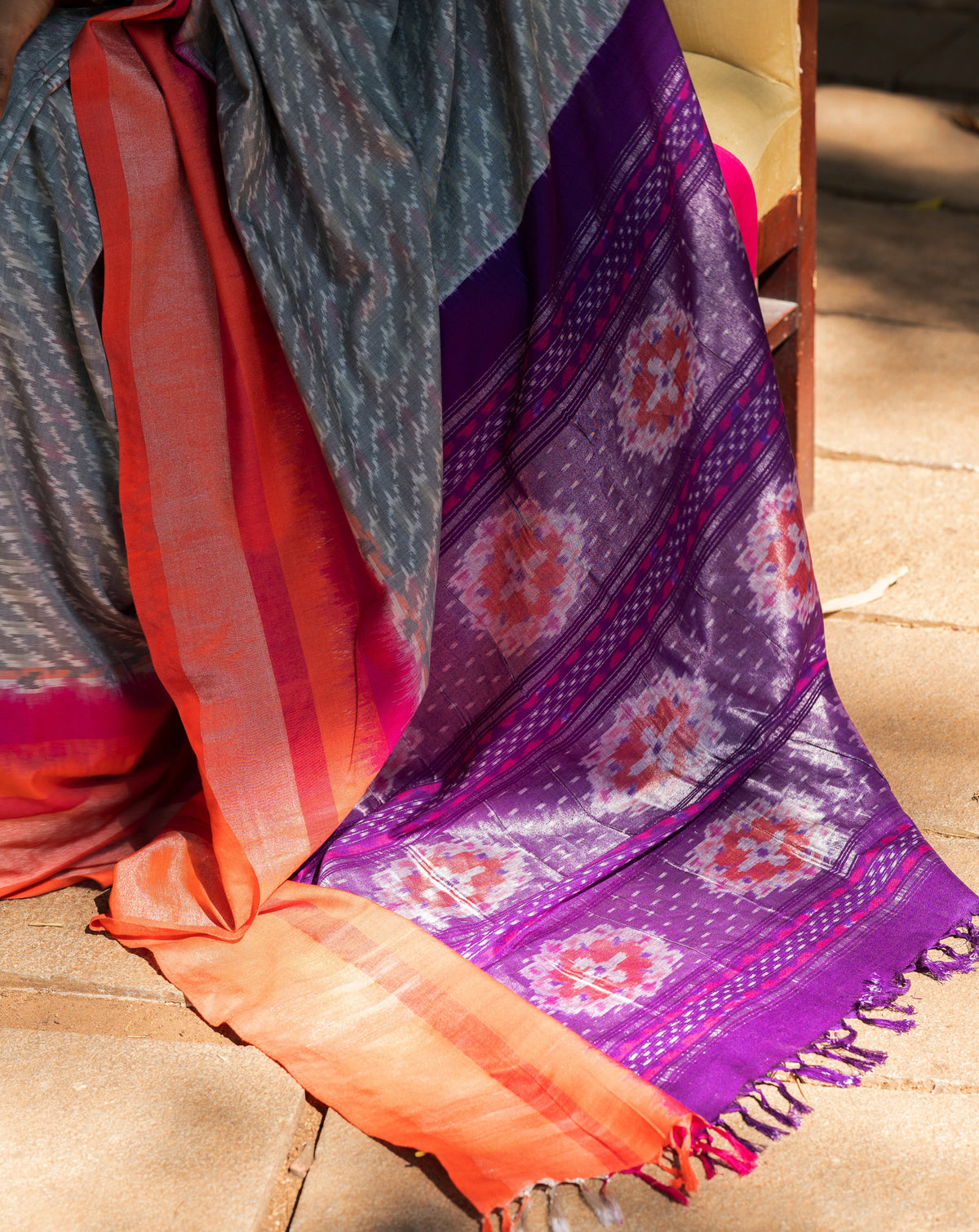 Yasasvika Eri ikat Saree