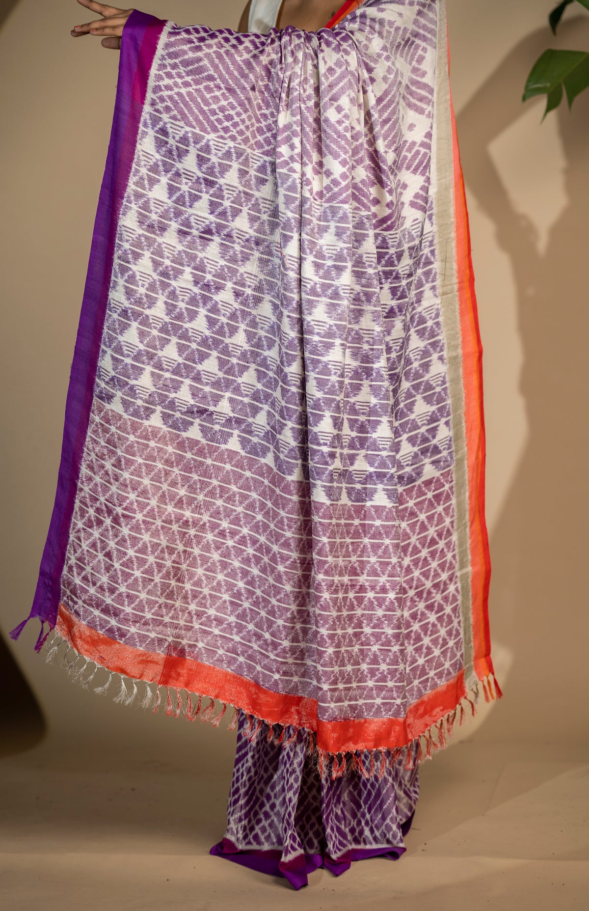 Thrisha Eri Ikat Saree