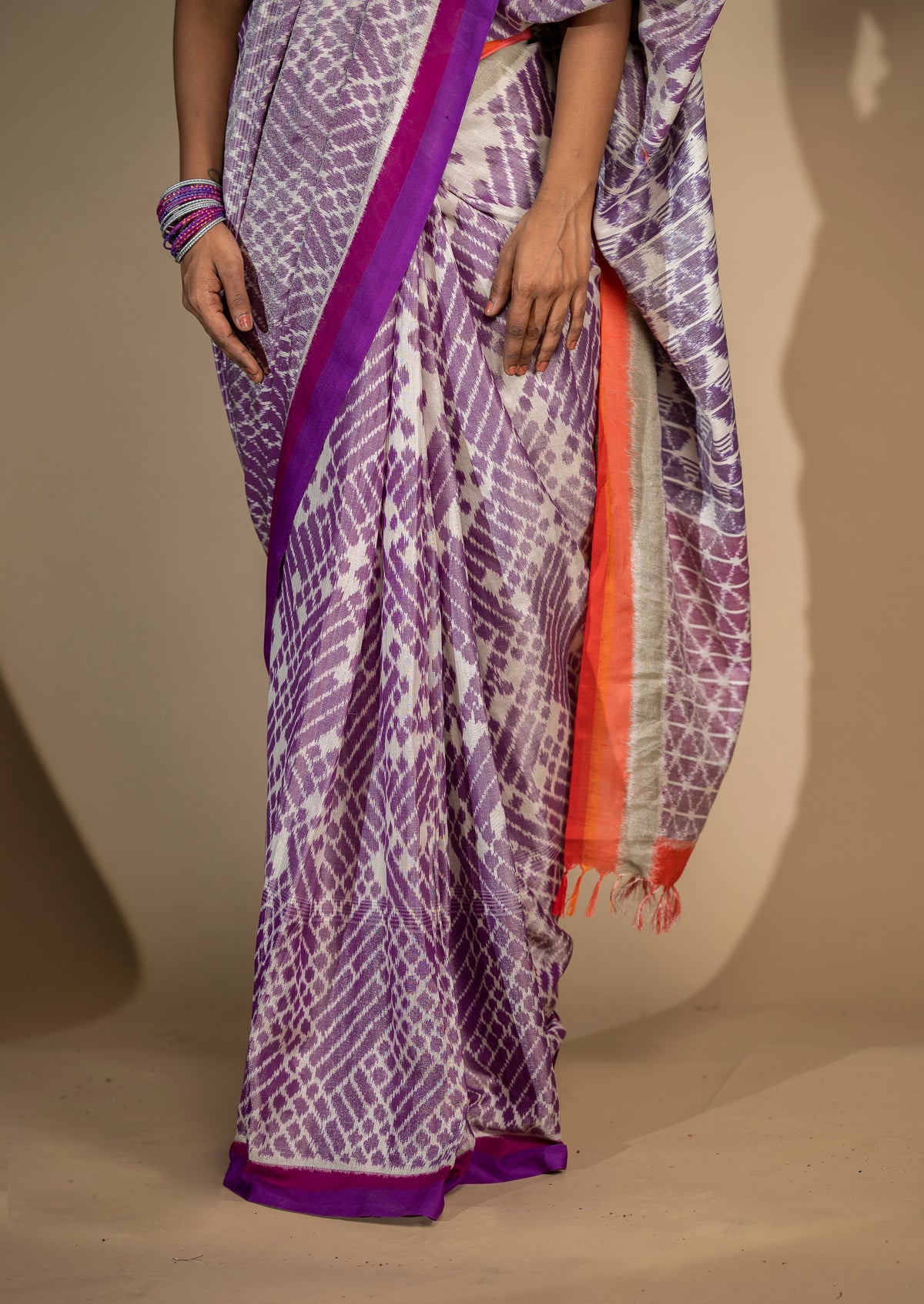 Thrisha Eri Ikat Saree