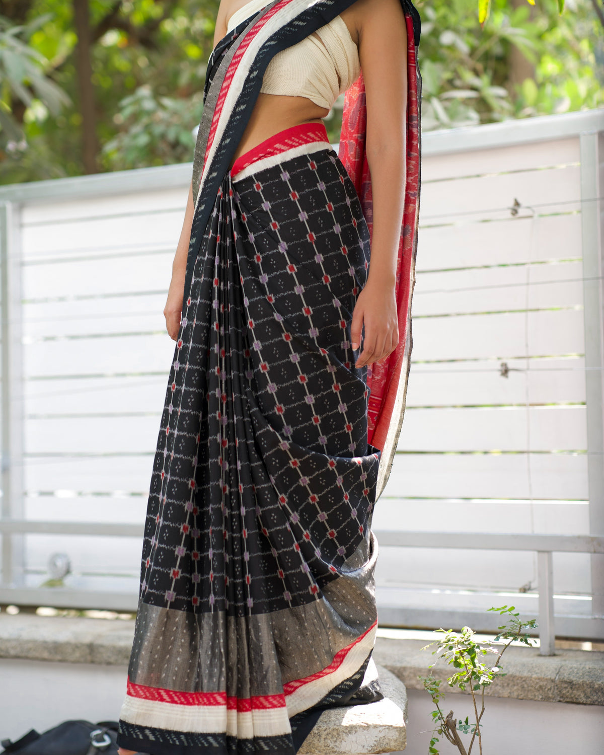 SAANJH SALONI ERI SILK SAREE