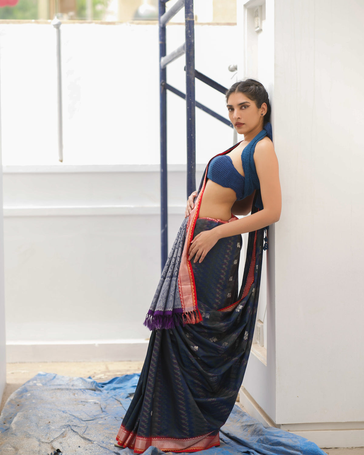 SAANJH RAJETA ERI SILK SAREE