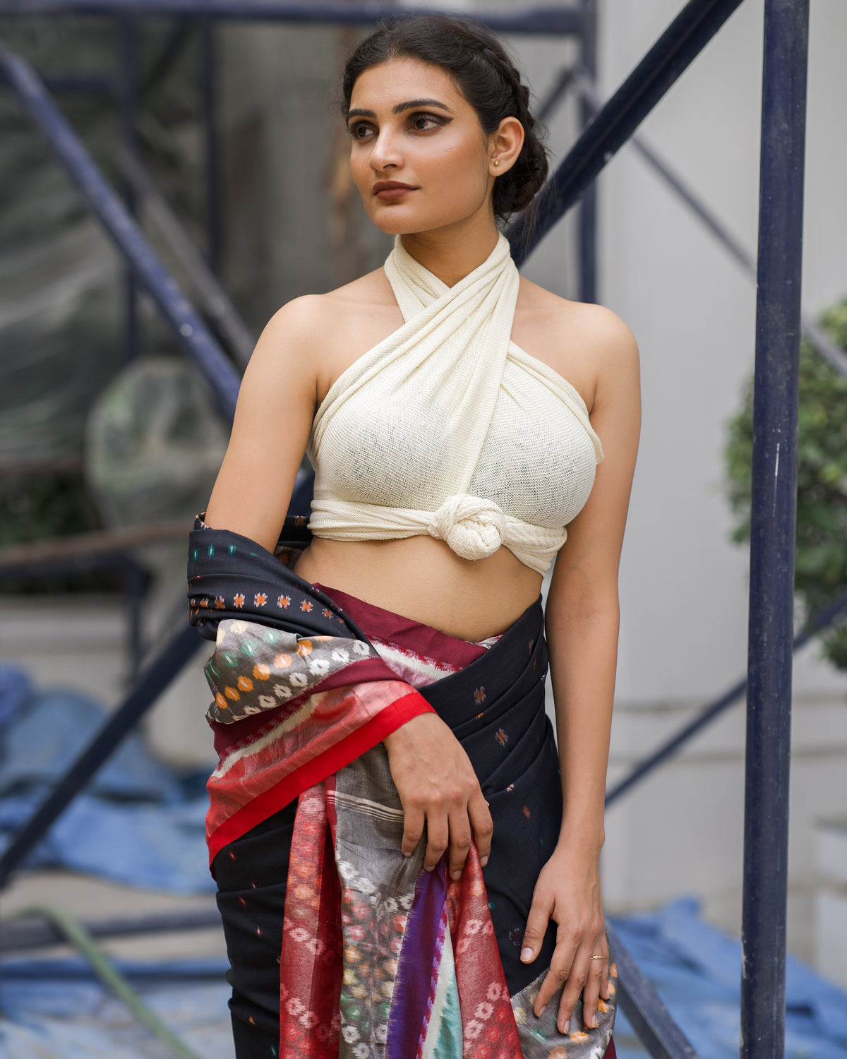 SAANJH SUPRIYA ERI SILK SAREE