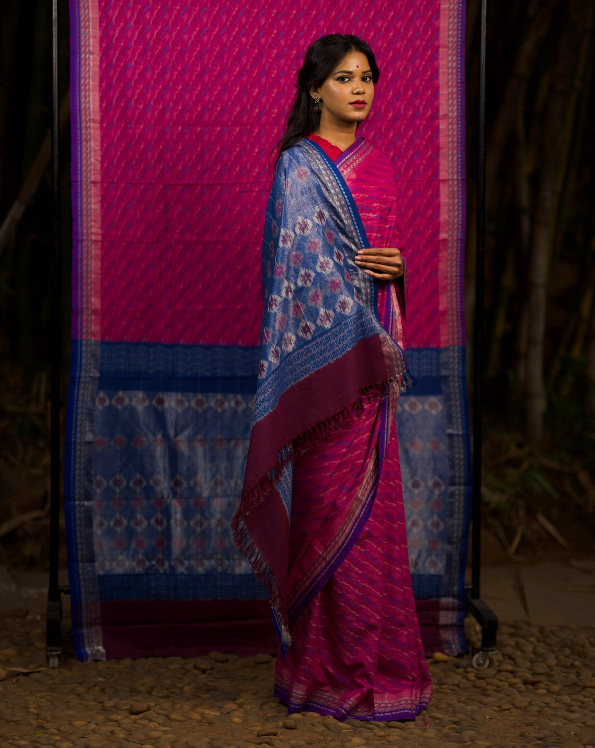 RADHA'S DREAM 2 - IKAT ERI SILK SAREE