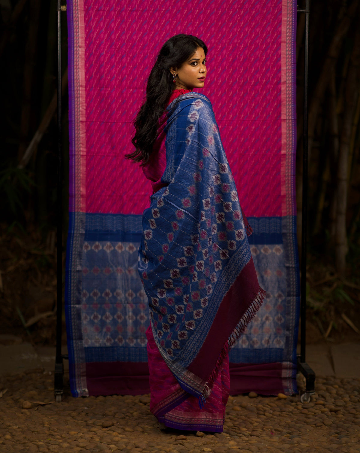 RADHA'S DREAM 2 - IKAT ERI SILK SAREE