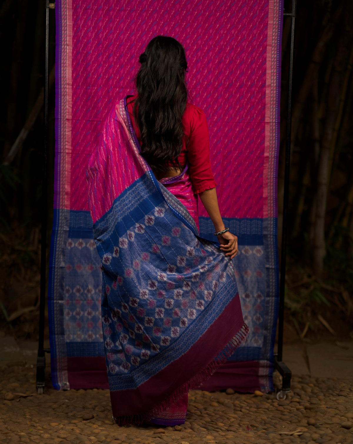 RADHA'S DREAM 2 - IKAT ERI SILK SAREE