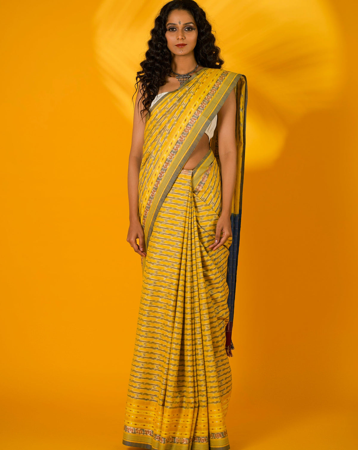 Bidisha Eri Silk Ikat Saree