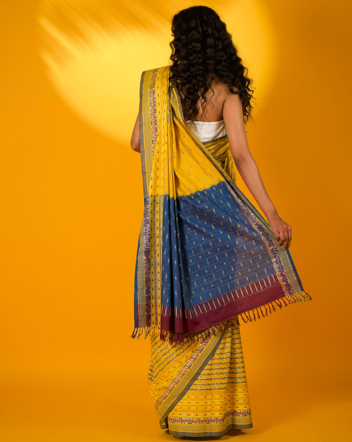 Bidisha Eri Silk Ikat Saree