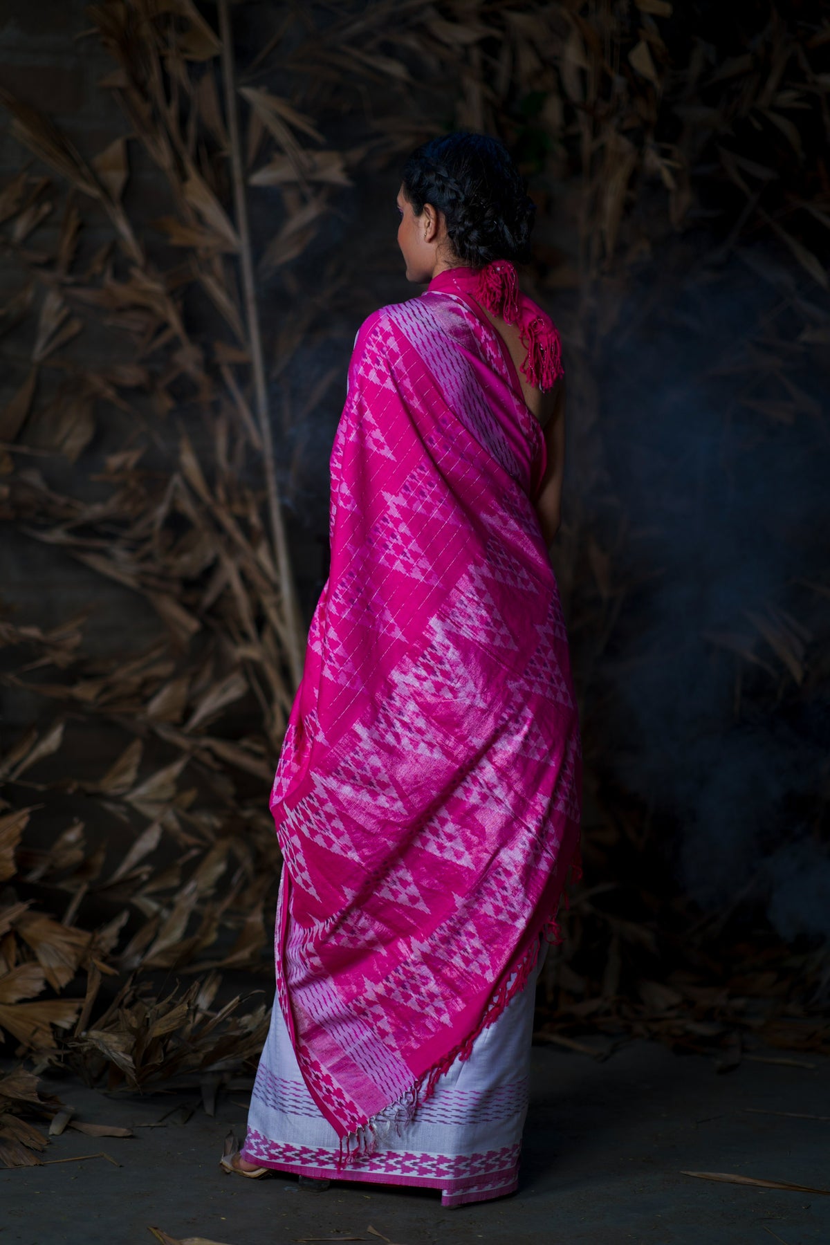 LILAC MAGIC ERI SILK SAREE