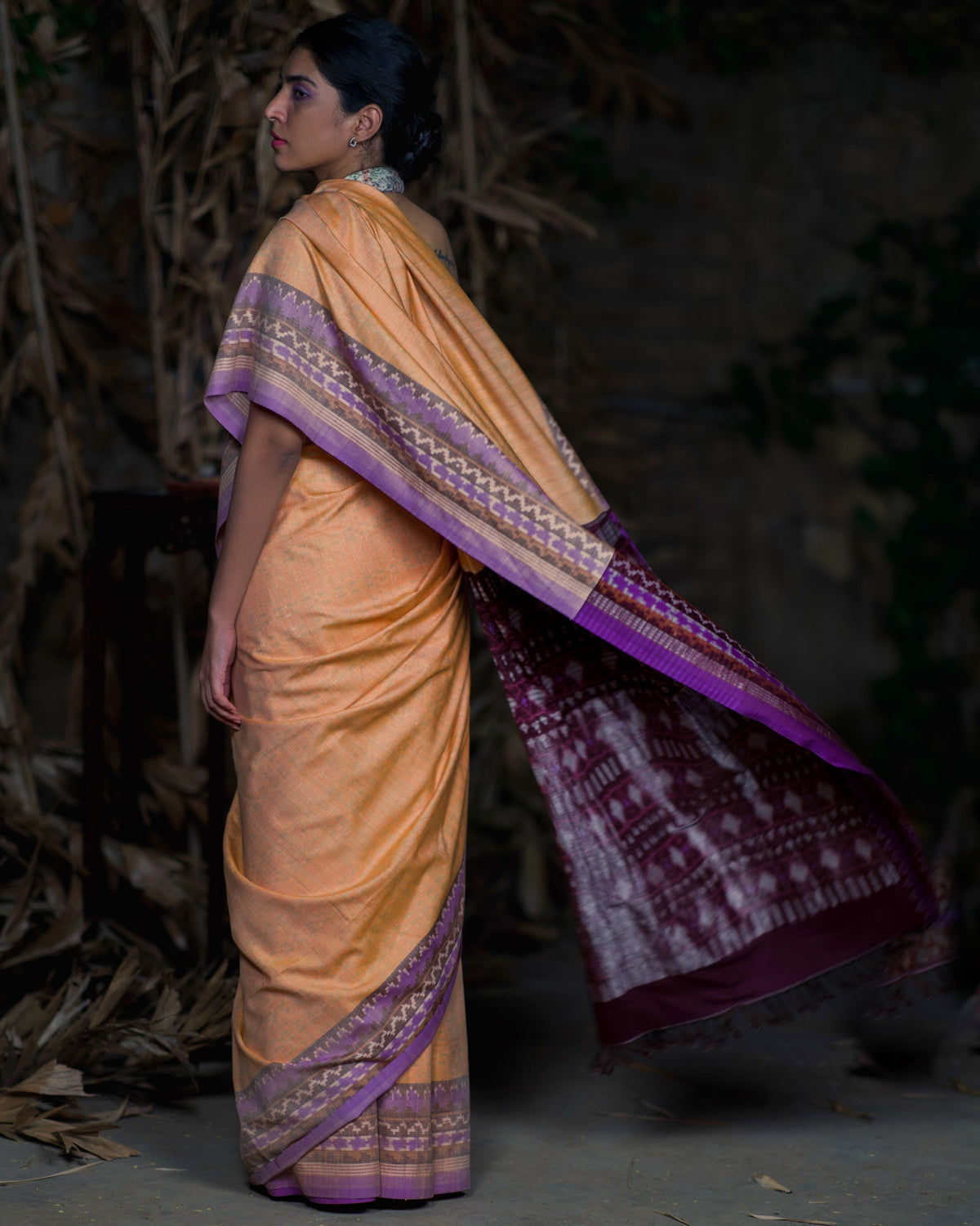 IT'S PEACHY! ERI SILK SAREE